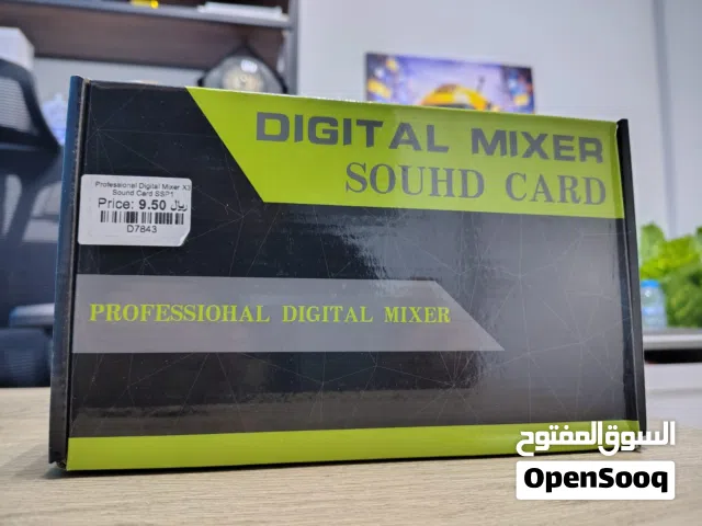 Brand New Digital mixer sound card in Oman  Bluetooth Support