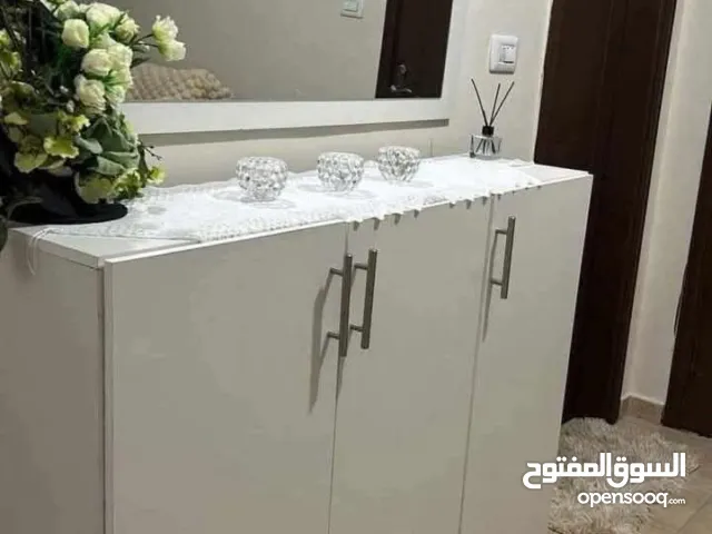 خزانة احذية مع مرآة مستطيلة    خزانة احذية مع مرآة  دائرية