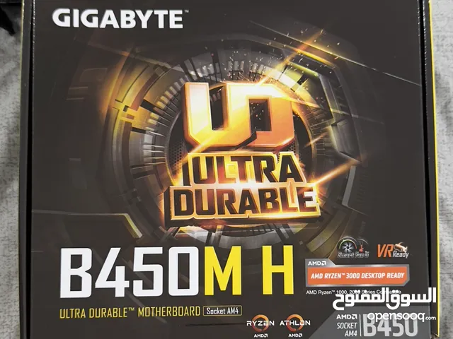 GIGABYTE B450M H, ULTRA DURABLE Motherboard AMD