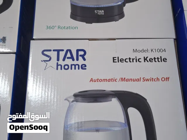 غلايه مياه نوع ستار هوم زجاجي قوه 2000 واط السعر شامل التوصيل داخل عمان