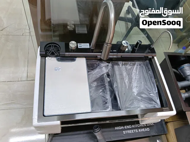 All in one digital Luxury Modern kitchen sink  waterfall faucets, Soap dispenser,Drinking water