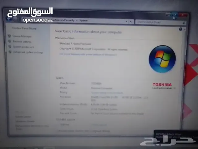 Windows Toshiba for sale  in Taif