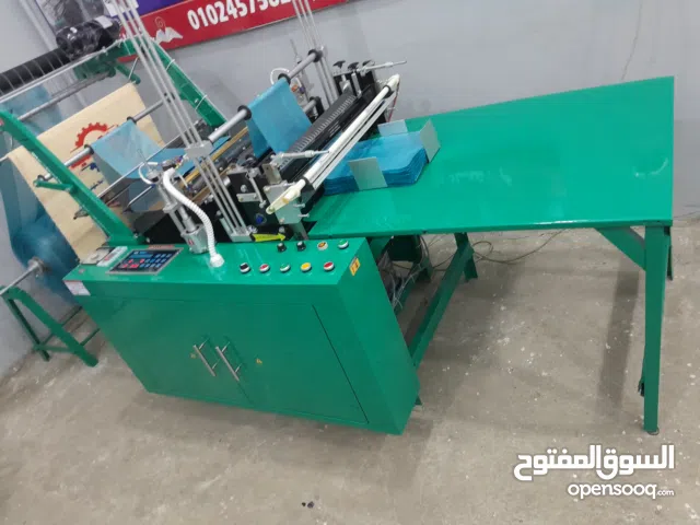 ماكينة تصنيع اكياس البلاستيك ايادي جميع المقاسات  تايوانية الصنع