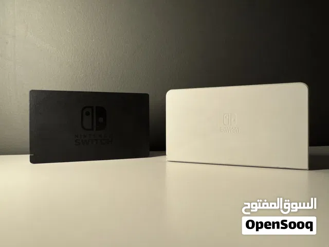 قاعدتين نينتندو: القاعدة الأولى (OLED Dock): 2. القاعدة الثانية (Standard Dock): للبيع (بدون ارجاع)