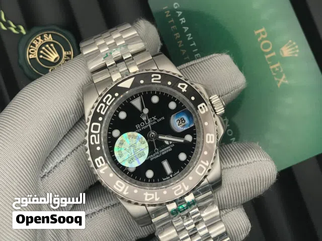 ROLEX YZ GMT MASTER AUTOMATIC  SAPPHIRE GLASS WATER RESISTANT (CASH ON DELIVERY ALL UAE)