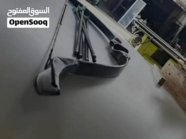 قوس رماية فايبر 36 باوند احترافي مع خمسة أسهم كاربون archery bow and arrow