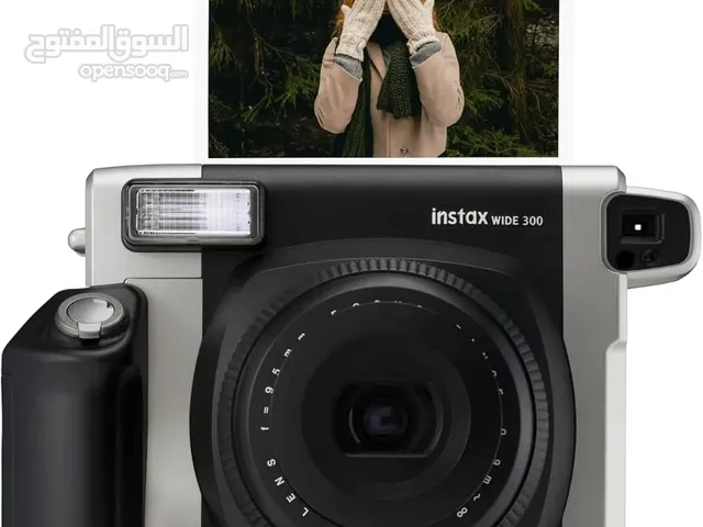 Fujifilm Instax Wide 300 Instant Film Camera (Black)