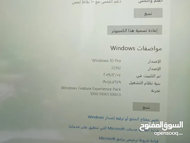 لابتوب HP نظيف امريكي فترت لاستخدام قليلة جدا