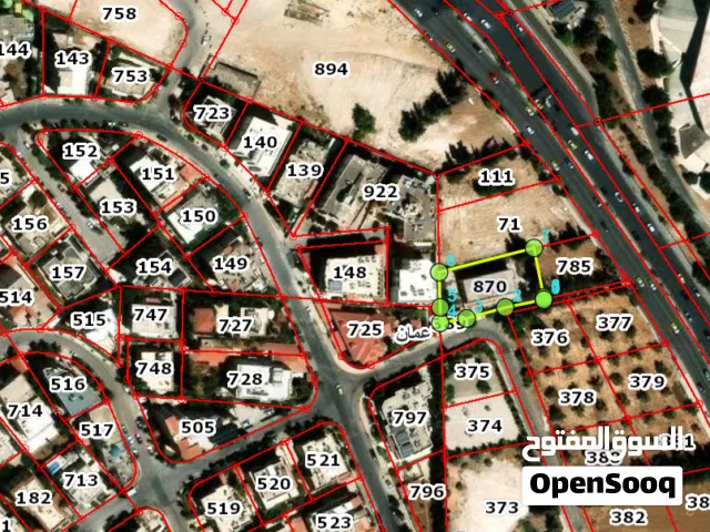 Residential Land for Sale in Amman Shmaisani