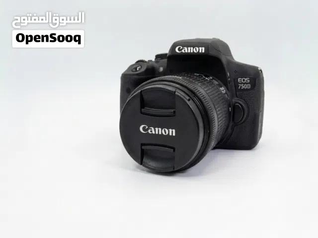 Canon 750D مع ملحقات اقرأ الوصف