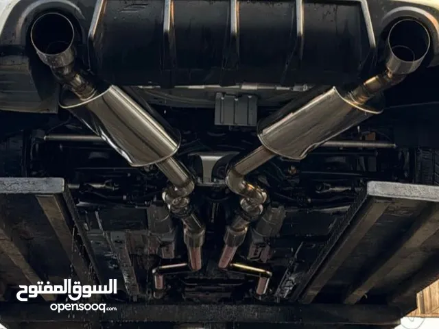 اجزوز كاستم 3 انش راكب على انفنتي Q50 رد سبورت صوت هادي بدون قص او لحام يركب على براغي وكاله