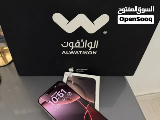 ايفون 16 برو ماكس 512 دبل شفرة استعمال شخصي نظييف تليفون واخد جديد بي باكوه مش مفتوح