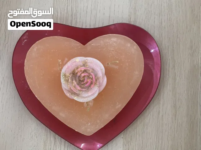 شمعه ديكوريه على شكل قلب