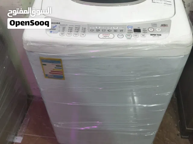 غساله توشيبا 11 كيلو استعمال لون ابيض بضمان شهر تجربه من المعرض