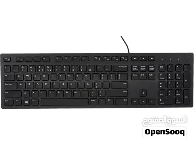 كيبورد ديل مكتبي اصلي سلكي ديسكتوب DELL KB216 OFFICE DESKTOP WIRED KEYBOARD USB