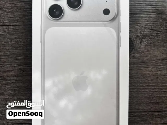 17برو ماكس فضي جديد مش مفتوح