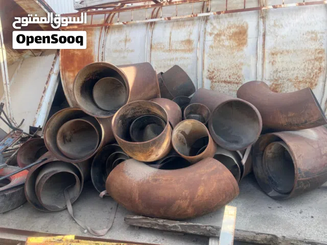 اكواع حديد للصرف الصحي الريسي والخطوط الكبيره 48 العدد قياسات مختلفه