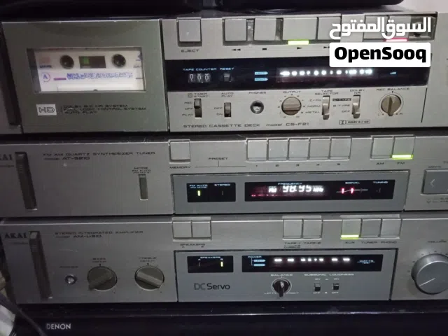 made in Japan vintage classic stereo integrated amplifier cassette player and tuner radio
