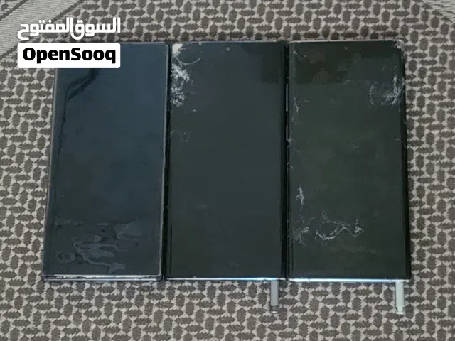 لقطة للصيانة والاستخدام  3 أجهزة سامسونج نوت 10 بلس طقة واحدة تصفيه + هدية
