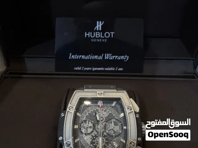 ساعة رجالية أنيقة وفخمة من Hublot