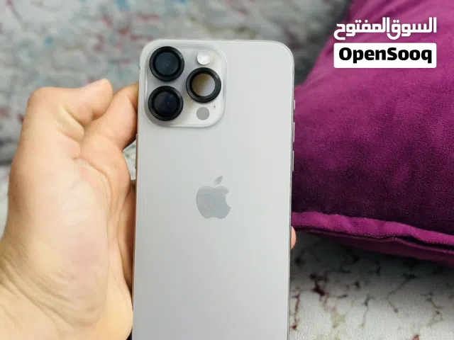ايفون 15 برو ماكس نظيف ربي يبارك القدره 91 استعمال محلي