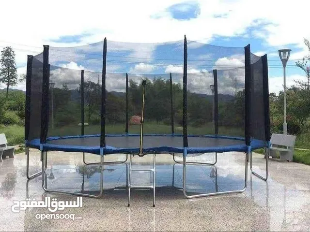 نطيطه ترامبولين مقاس كبير 5 متر قوة ومتانه