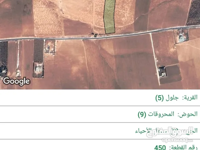 Mixed Use Land for Sale in Amman Airport Road - Madaba Bridge