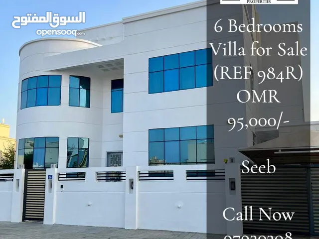 6 Bedrooms Villa for Sale in Seeb REF:984R
