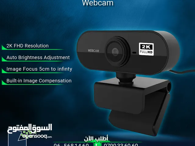 كاميرا ويب كام عالية الجودة Streaming Cam Webcam FHD 2k