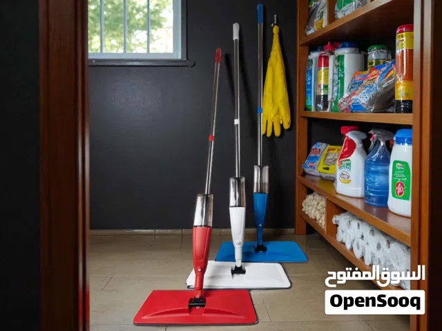 ماسحة مع بخاخ