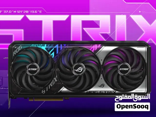 Asus STRIX RTX 5070 Ti 16 GB OC  جديد مختوم GDDR7
