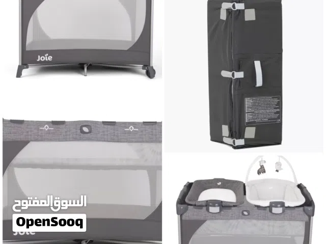 سرير قابل للطي travel cot حاله جيده جدا مع مرتبه طبيه من الجريوي في حاله جيده جدا .