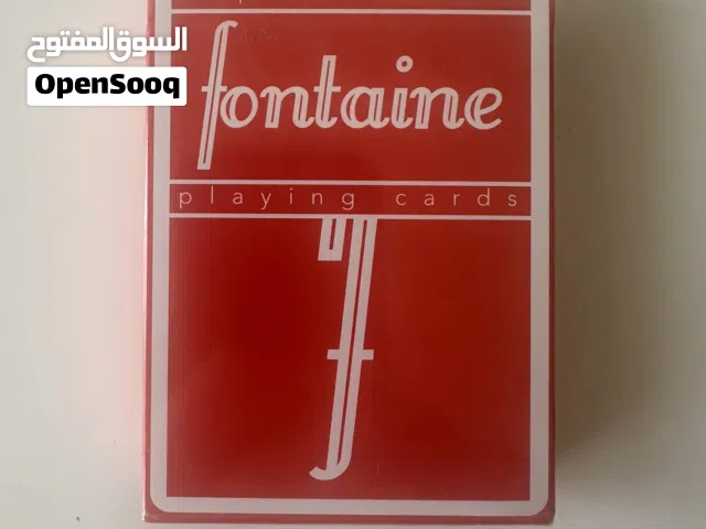 Red Fontaine Playing Cards By Zach Mueller - FIRST EDITION 1/2500 (NEW & SEALED)