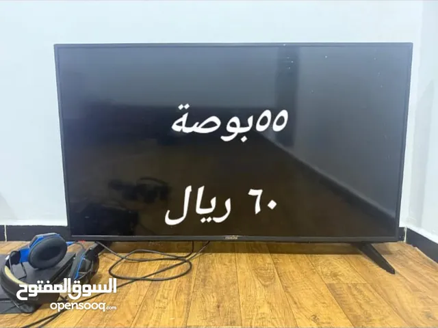 شاشه 55 اسمارت استعمال بسيط بحاله ممتازه