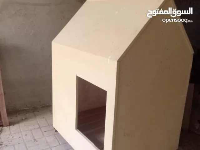 بيت كلب خشب زان