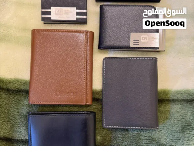 محافظ رجالي جلد اصلي جديد