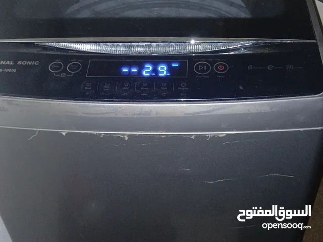 National Sonic 11 - 12 KG Washing Machines in Amman