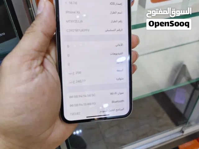 ايفون xs محلي