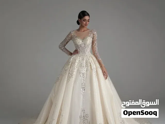 بيع فساتين زفاف ايطاليه وتركيه