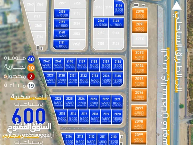 Residential Land for Sale in Al Batinah Barka