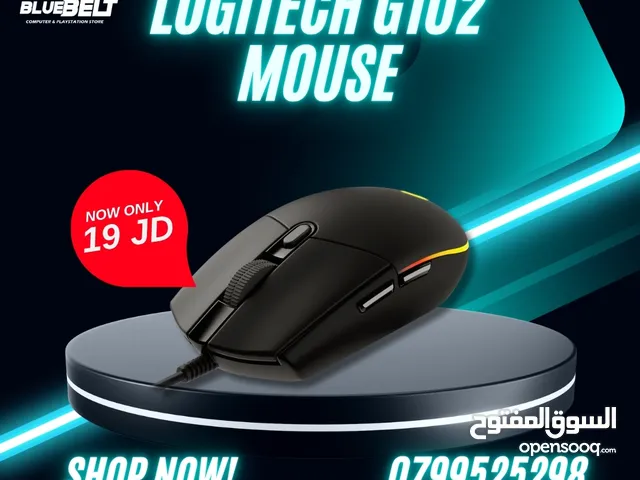 Logitech G102 Light Sync Gaming Wired Mouse ماوس لوجيتيك جديد