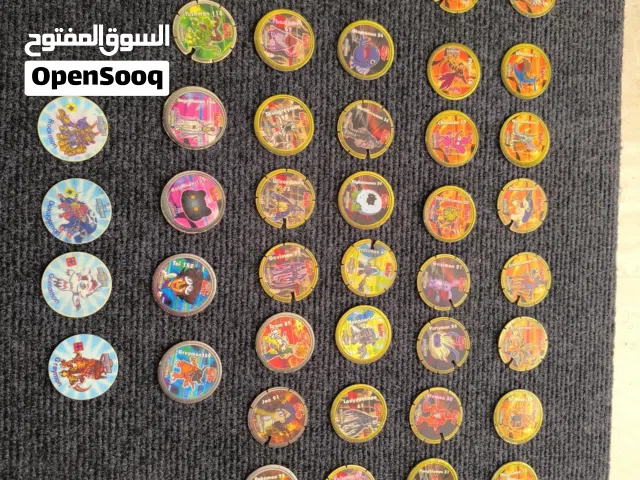 تشكيلة تازو ديجيمون وغيره Digimon Tazos + others