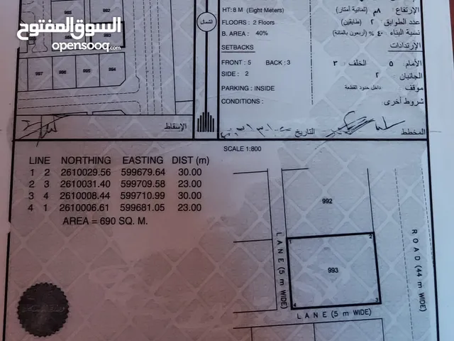 Residential Land for Rent in Al Batinah Barka