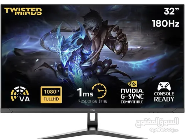 Twisted minds 32 inch 165 hz gaming monitor شاشة العاب 32بوصه 165 فريم شركه تويستد مايندز(تفاوض)
