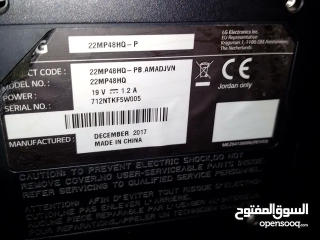 22" LG monitors for sale in Amman