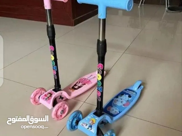 سكوتر اطفال جديد متوفر ازرق وزهري