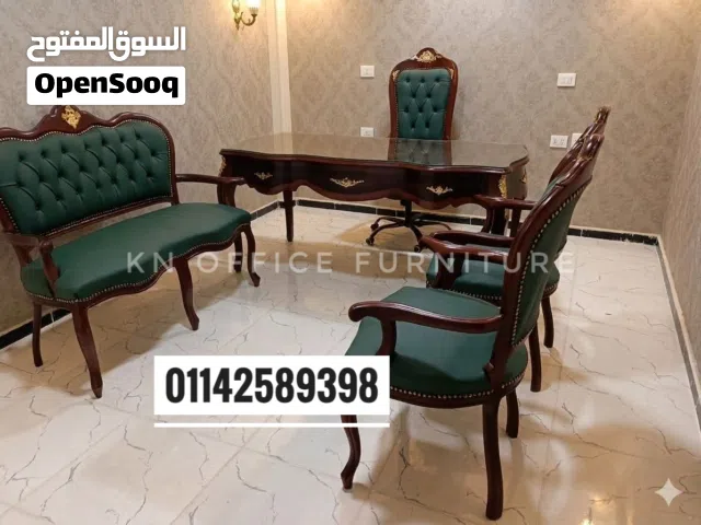مكتب وزاري مقاس 180سم متاح جميع المقاسات