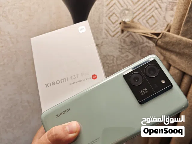 شاومي 13T Pro نظيف جدا مع الكارتونه ذاكرة 512 Xiaomi عدسات لايكا