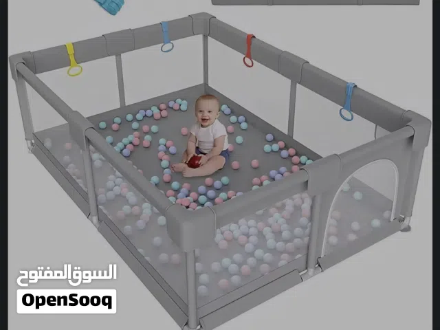 قفص اطفال واسع