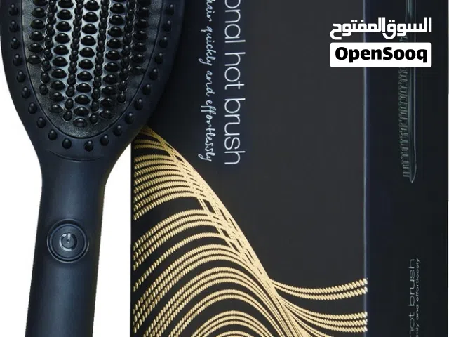 فرشاة شعر حراريه من ghd غلايد باللون الأسود لتصفيف الشعر